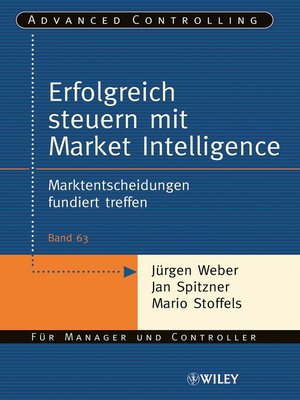 cover image of Erfolgreich steuern mit Market Intelligence